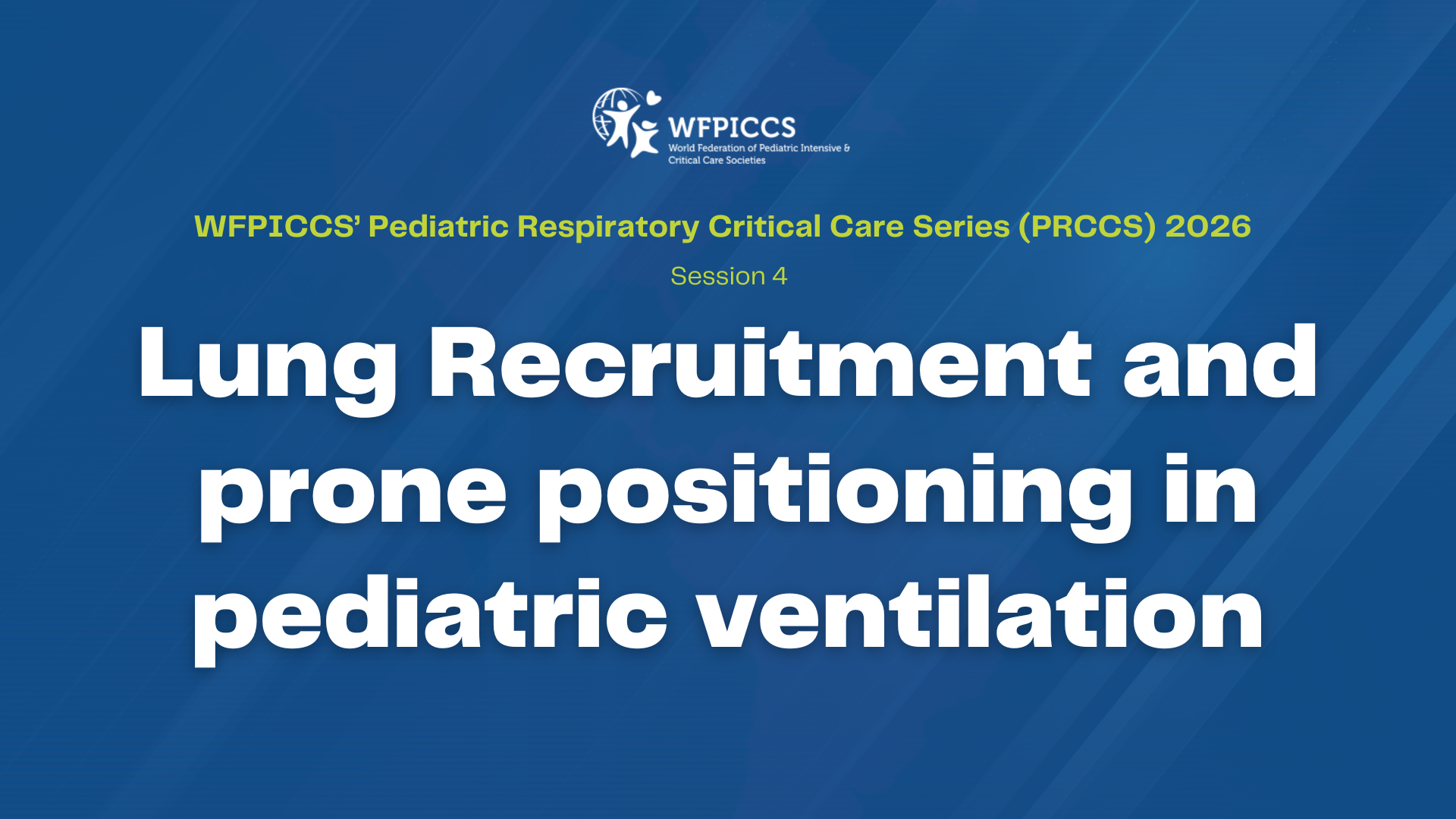 Lung Recruitment and prone positioning in pediatric ventilation